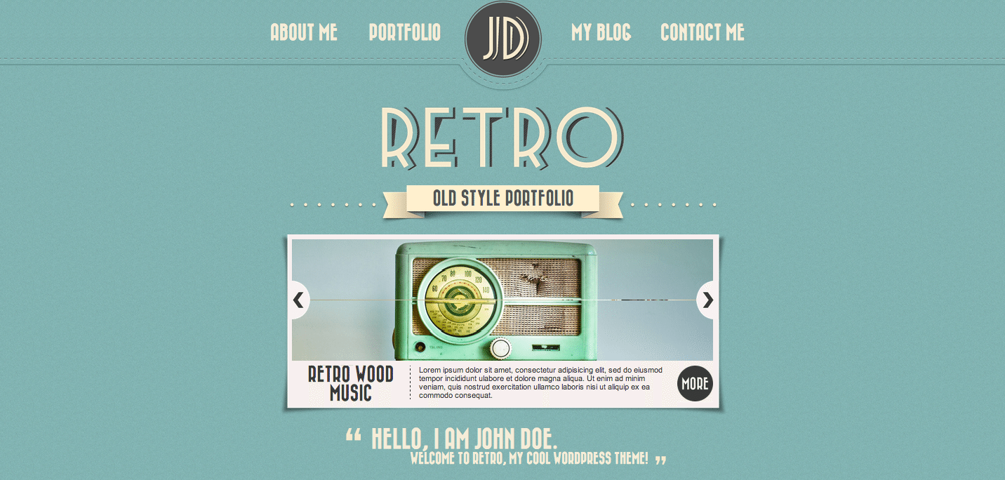 Retro Portfolio