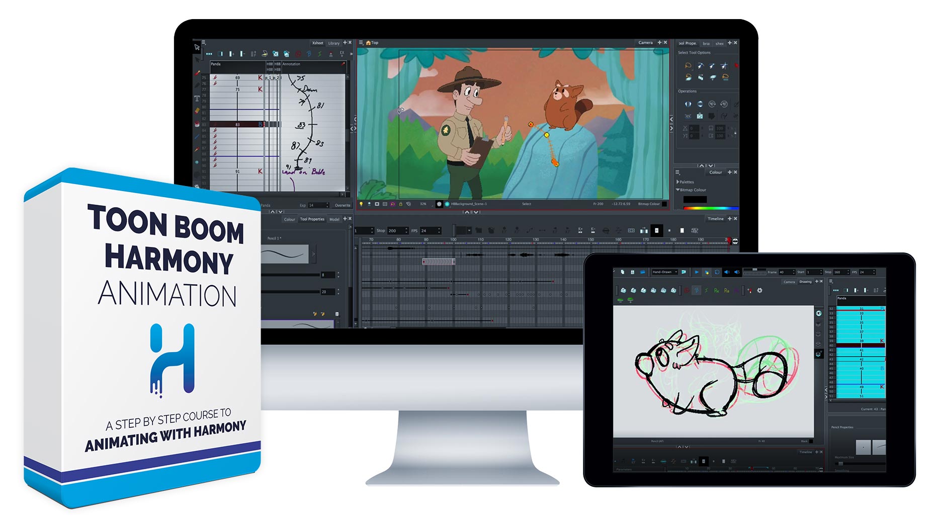 Toon Boom Harmony Animation Course | 81 HD Video Lessons