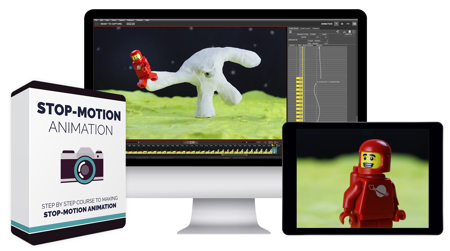 free stop motion animation software that supports dslr