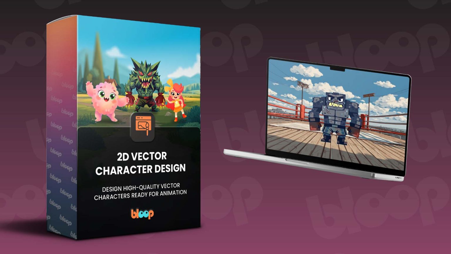 New Course Release 2D Vector Character Design Bloop Animation new-course-release-2d-vector-character-design-bloop-animation